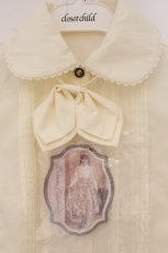 画像2: Kurumi Collaboration / ノエル・ド・メモワール ブラウス S アイボリー O-26-05-25-007-LO-BL-OW-OS (2)