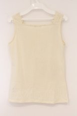 画像3: axes femme / レース使いタンクトップ M キナリ O-26-05-25-068-AX-TO-OW-OS (3)