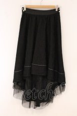 画像1: axes femme / 総レースフィッシュテールスカート M クロ O-26-05-25-074-AX-SK-OW-OS (1)