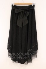 画像3: axes femme / 総レースフィッシュテールスカート M クロ O-26-05-25-074-AX-SK-OW-OS (3)