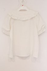 画像3: Honey Cinnamon / レース切り替えブラウス F シロ O-26-05-25-076-LO-BL-OW-OS (3)