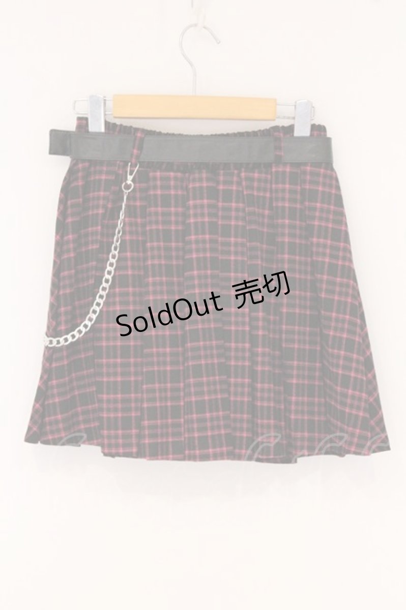画像3: Ank Rouge / ハートベルトチェーンスカパン M ピンク O-26-05-25-078-CA-SK-OW-OS (3)