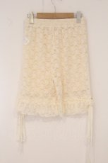 画像3: axes femme / ペチ付レースショートパンツ F キナリ O-26-05-25-009-AX-PA-OW-OS (3)