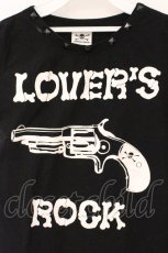 画像2: LOVER'S ROCK / ピストルプリントTシャツ  ブラック O-26-05-25-018-PU-TS-IG-OS (2)
