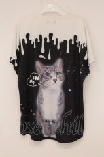 画像3: ACDC RAG / タレアンジ Tシャツワンピ  ブラック×ホワイト O-26-05-25-020-PU-TO-IG-OS (3)