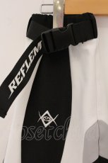 画像2: REFLEM / BIGアーチ切替レッグウォーマー  ブラック×ホワイト O-26-05-25-021-PU-ZA-IG-OS (2)