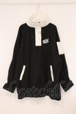 画像1: KRY CLOTHING / 「BARAM」オーバーサイズトップス  ブラック×ホワイト O-26-05-25-023-PU-TO-IG-OS (1)