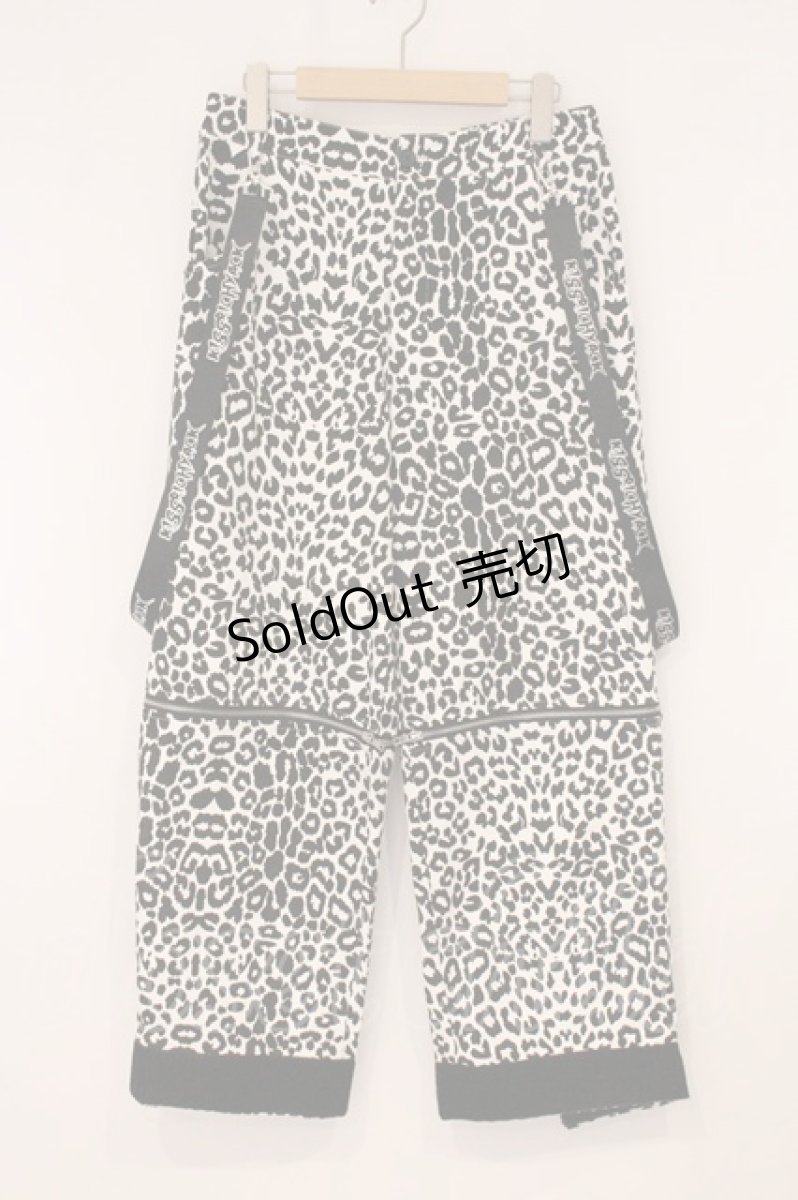 画像1: KRY CLOTHING / 「DOUBUTU PT」ツイルパンツ  ホワイト×ブラック O-26-05-25-026-PU-PA-IG-ZI (1)