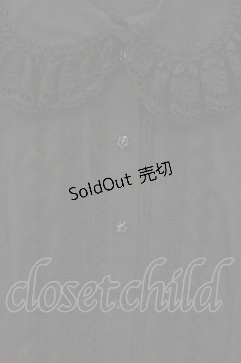 画像2: BABY,THE STARS SHINE BRIGHT / 後ろピンタックブラウス  クロ O-26-05-26-112-BA-BL-OW-OS (2)