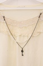 画像2: axes femme / 裾レースインナープルオーバー M キナリ O-26-05-28-046-AX-TO-OW-OS (2)