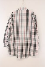 画像3: NieR Clothing / 刺繍入りチェックシャツ F ホワイト O-26-05-28-060-PU-BL-YM-OS (3)