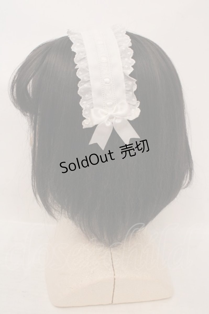 画像3: melonDOLL / ヘッドドレス  シロ０ O-26-05-28-1006-LO-AC-IG-OS (3)
