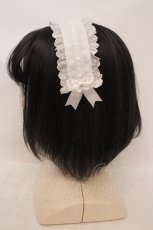 画像3: melonDOLL / ヘッドドレス  シロ０ O-26-05-28-1006-LO-AC-IG-OS (3)