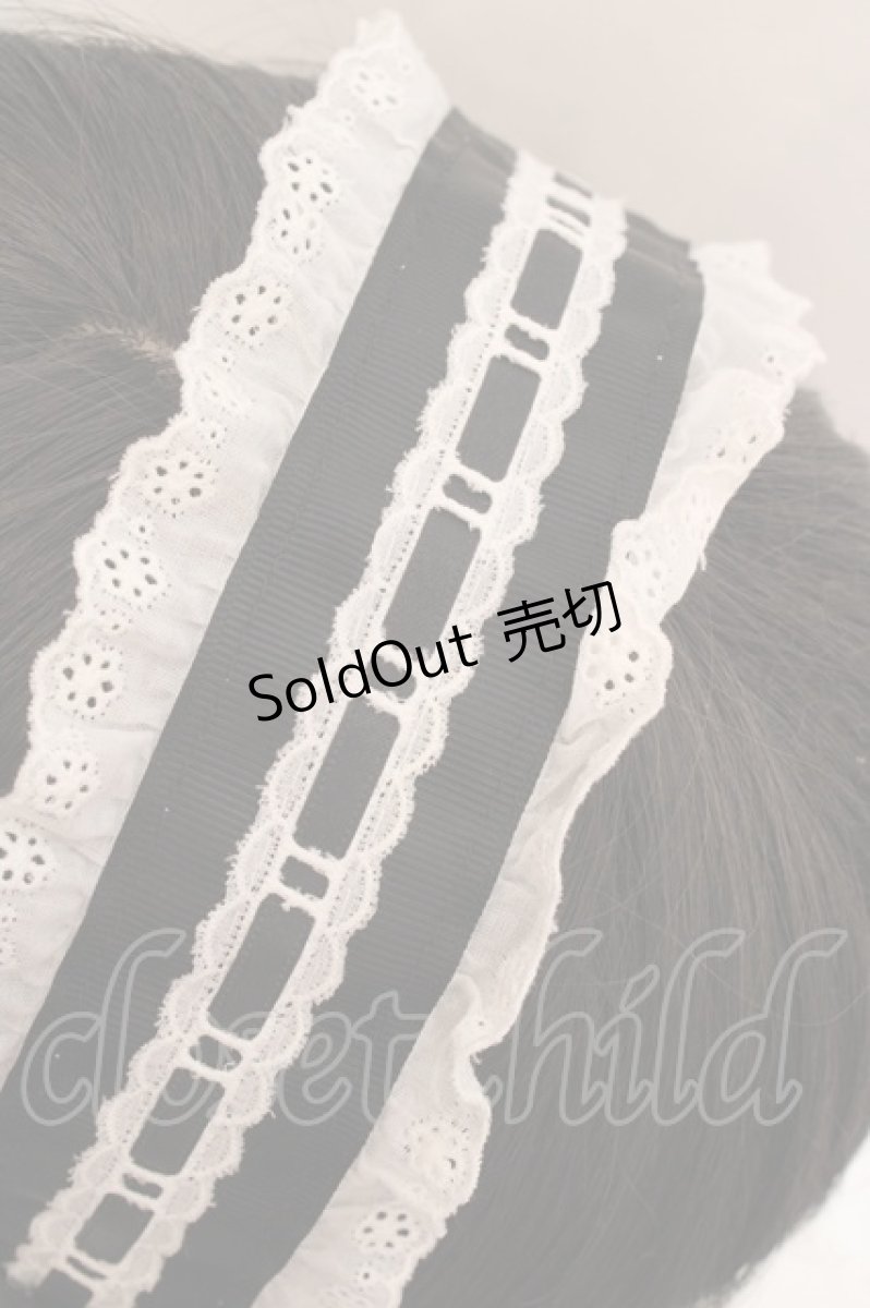 画像2: melonDOLL / ヘッドドレス  クロ O-26-05-28-1007-LO-AC-IG-OS (2)