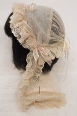画像3: Hoshibako Works / サマーアリス ソフトボンネット  生成り O-26-05-28-1009-LO-AC-IG-OS (3)