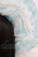 画像2: Angelic Pretty / フリルシースルーボンネット  ミント O-26-05-28-1012-AP-AC-IG-OS (2)