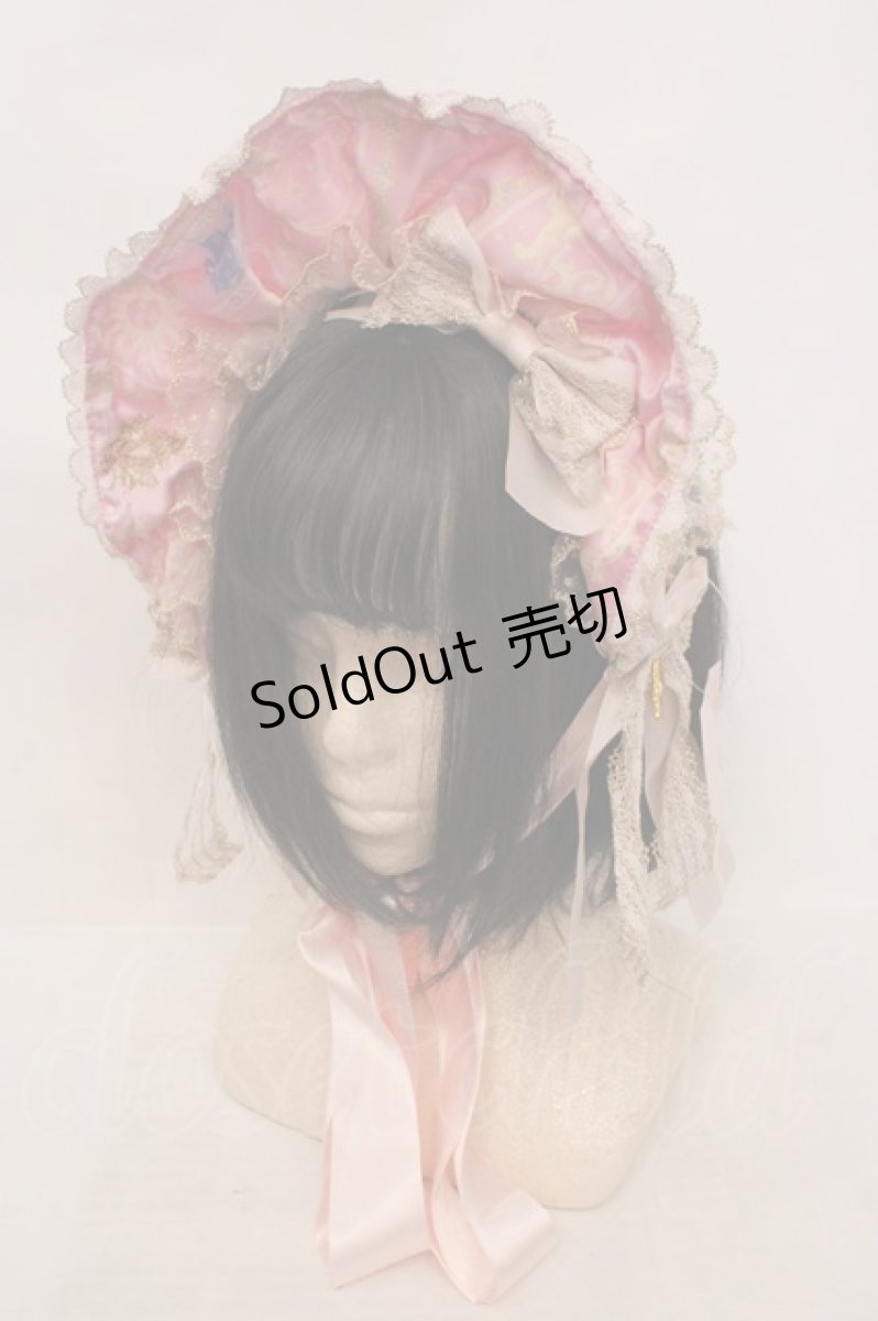 画像1: metamorphose / Crystal Tarot〜星の導き〜ハーフボンネット  Holy pink(ピンク系) O-26-05-28-1015-ME-AC-IG-OS (1)