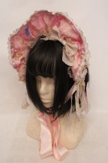 画像1: metamorphose / Crystal Tarot〜星の導き〜ハーフボンネット  Holy pink(ピンク系) O-26-05-28-1015-ME-AC-IG-OS (1)