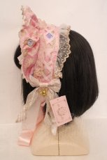画像3: metamorphose / Crystal Tarot〜星の導き〜ハーフボンネット  Holy pink(ピンク系) O-26-05-28-1015-ME-AC-IG-OS (3)