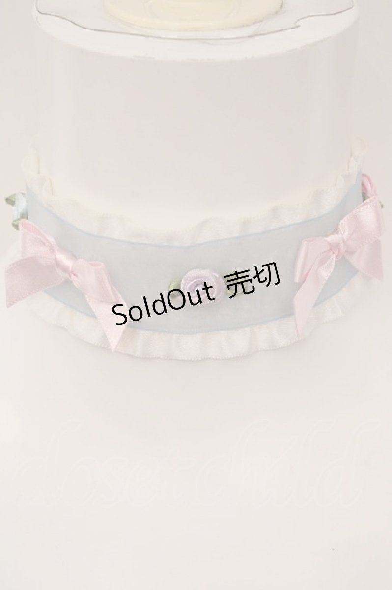 画像1: melon DOLL / チョーカー  サックス O-26-05-28-1003-LO-AC-IG-OS (1)
