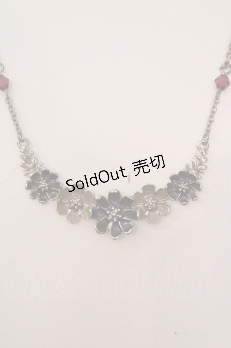 画像1: axes femme / フラワーネックレス  シルバー O-26-05-28-1005-AX-AC-IG-OS (1)