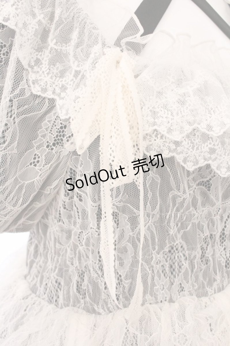 画像3: Vallee lys / Mellow Melody Dress  ブラック×ホワイト O-26-05-28-070-GO-OP-IG-OS (3)