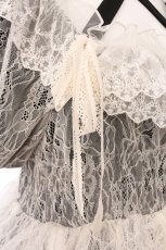 画像3: Vallee lys / Mellow Melody Dress  ブラック×ホワイト O-26-05-28-070-GO-OP-IG-OS (3)