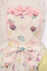 画像2: Angelic Pretty / Compact Toysジャンパースカート  シロ O-26-05-28-073-AP-OP-IG-OS (2)