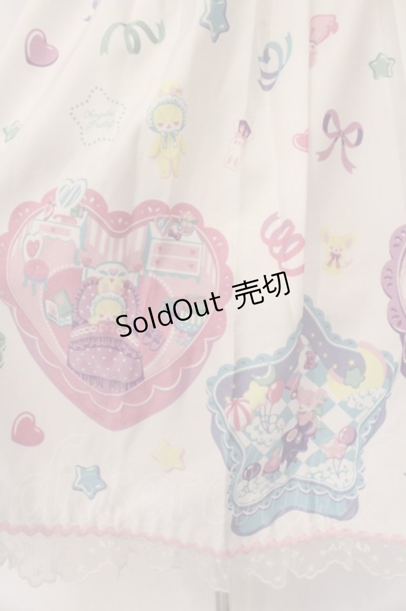 画像3: Angelic Pretty / Compact Toysジャンパースカート  シロ O-26-05-28-073-AP-OP-IG-OS (3)