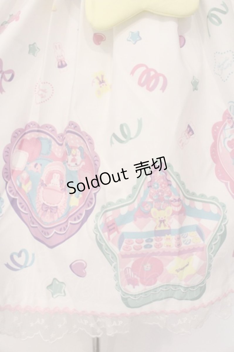 画像4: Angelic Pretty / Compact Toysジャンパースカート  シロ O-26-05-28-073-AP-OP-IG-OS (4)
