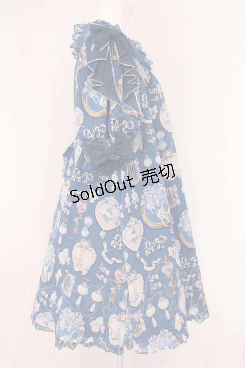 画像3: Angelic Pretty / Jewelry Aquariumワンピース  ネイビー O-26-05-28-074-AP-OP-IG-OS (3)