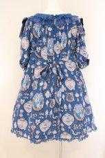 画像5: Angelic Pretty / Jewelry Aquariumワンピース  ネイビー O-26-05-28-074-AP-OP-IG-OS (5)