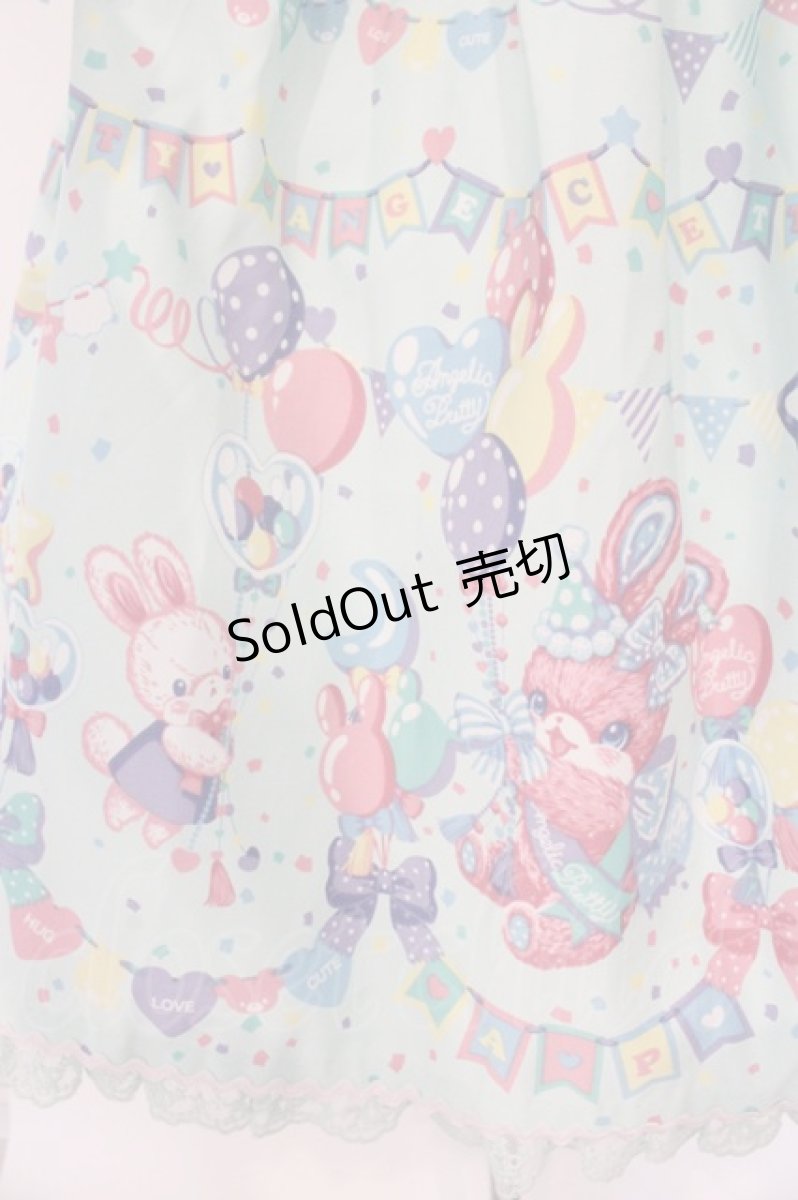 画像3: Angelic Pretty / Happy Garlandジャンパースカート  ミント O-26-05-28-075-AP-OP-IG-OS (3)