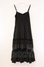 画像3: axes femme POETIQUE / イースターラビット刺繍ワンピース M クロ O-26-05-28-009-AX-OP-OW-OS (3)