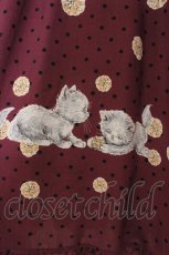 画像3: Franche Lippee / オリプリポンポンキャットワンピース  パープル O-26-05-28-098-LO-OP-IG-OS (3)