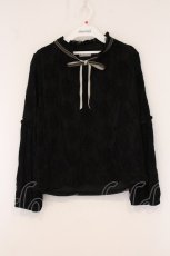 画像1: axes femme / 総レーストップス M クロ O-26-05-28-015-AX-TO-OW-OS (1)