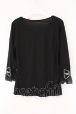 画像3: axes femme / バタフライモチーフレース使いインナー M クロ O-26-05-28-017-AX-TO-OW-OS (3)