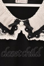 画像2: axes femme / 襟デザインカットソー M クロ O-26-05-28-021-AX-TO-OW-OS (2)