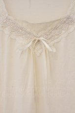 画像2: axes femme / 袖レースプルオーバー M キナリ O-26-05-28-032-AX-TO-OW-OS (2)