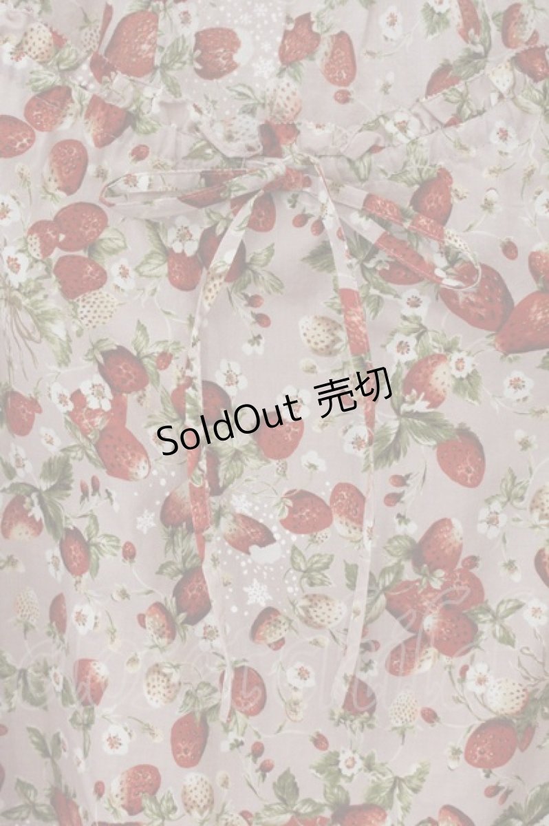 画像2: PINK HOUSE / スノーベリー柄チュニックブラウス  ピンク O-26-05-30-029-LO-BL-IG-OS (2)
