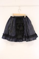 画像1: MR corset / ドット総柄ボリュームスカート  ネイビーｘブラック O-26-05-30-057-GO-SK-YM-OS (1)
