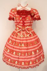 画像1: Angelic Pretty / ロイヤルプードルワンピース  アカ O-26-05-30-061-AP-OP-OW-OS (1)