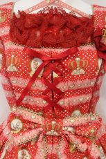 画像2: Angelic Pretty / ロイヤルプードルワンピース  アカ O-26-05-30-061-AP-OP-OW-OS (2)