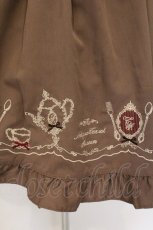 画像2: Amavel / ティーセット刺繍サススカート F ピンク O-26-05-30-073-CA-SK-OW-OS (2)