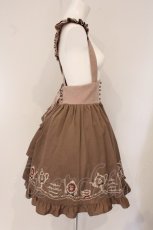 画像3: Amavel / ティーセット刺繍サススカート F ピンク O-26-05-30-073-CA-SK-OW-OS (3)