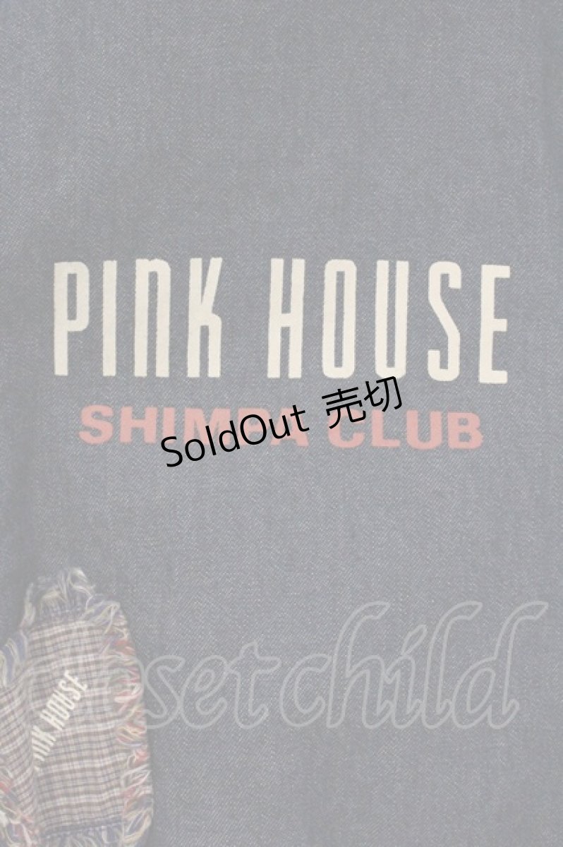 画像5: PINK HOUSE / デニムブルゾン  インディゴ O-26-05-30-076-LO-JA-IG-ZTC024 (5)