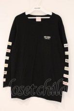 画像1: PINK HOUSE / CHELSEA ネームタグカットソー  クロ O-26-05-30-011-LO-TO-IG-OS (1)