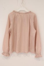 画像4: PINK HOUSE / チュールフラワーモチーフプルオーバーブラウス  ピンク O-26-05-30-015-LO-BL-IG-OS (4)