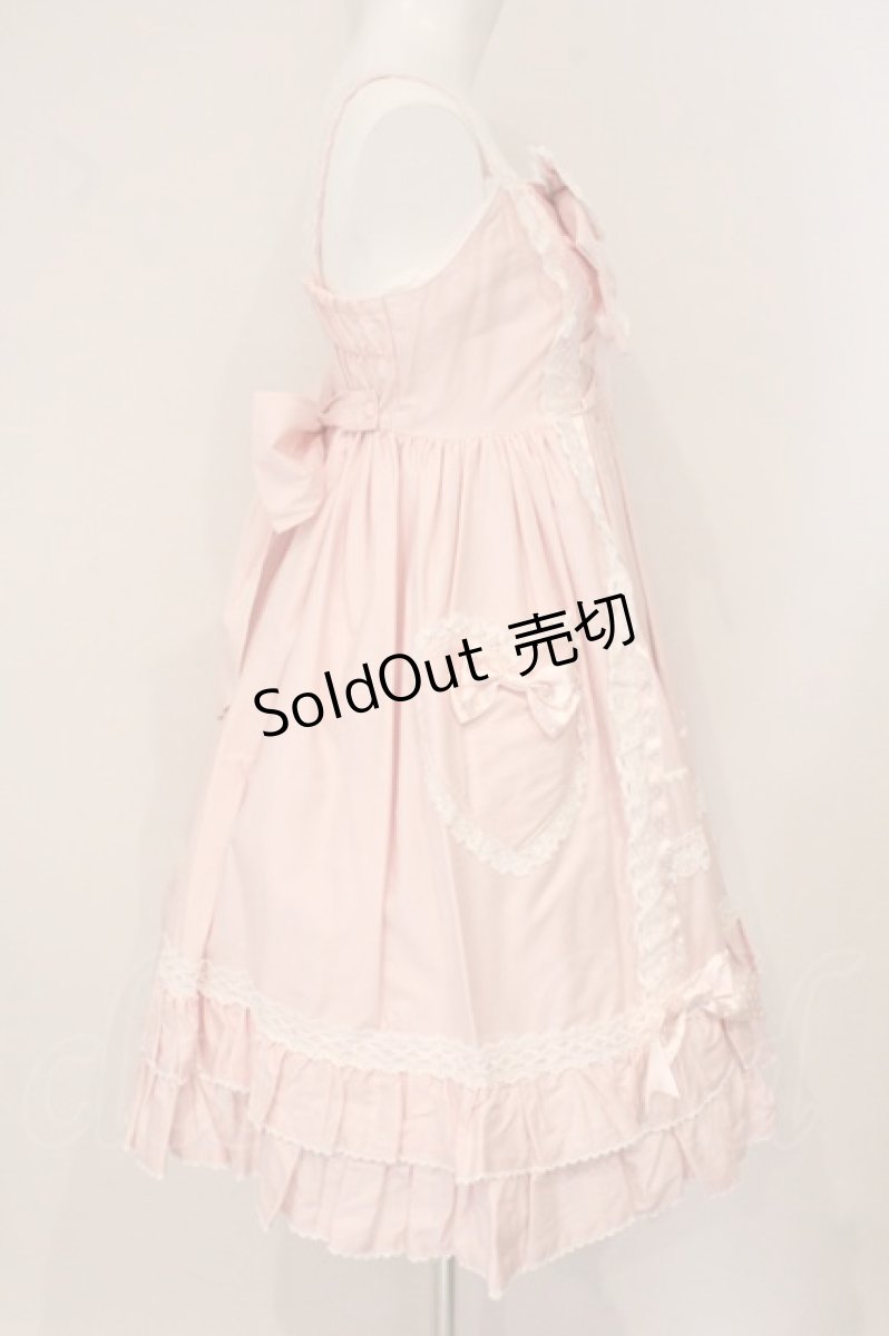 画像5: BABY,THE STARS SHINE BRIGHT / くみゃちゃんのHeart Sugar Decorationジャンパースカート  ピンク O-26-06-01-067-BA-OP-IG-OS (5)