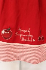 画像2: Amavel / Apple Cherryスカート  アカ O-26-06-01-075-CA-SK-IG-OS (2)